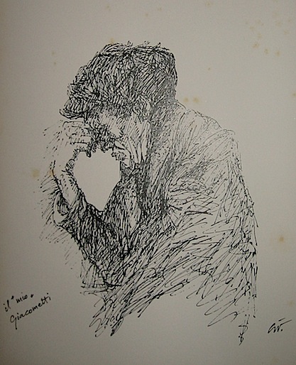 Giorgio Soavi Protagonisti. Giacometti, Sutherland, De Chirico. Fotografie di Giorgio Soavi 1969 Milano Longanesi